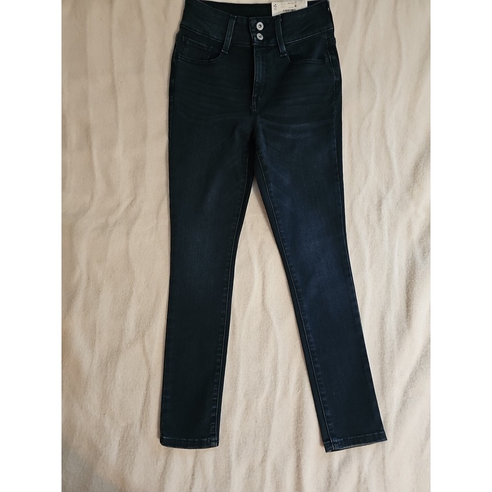 New Arizona Hi Rise Ankle Blue‎ Skinny Jeans Women's 7 Stretch